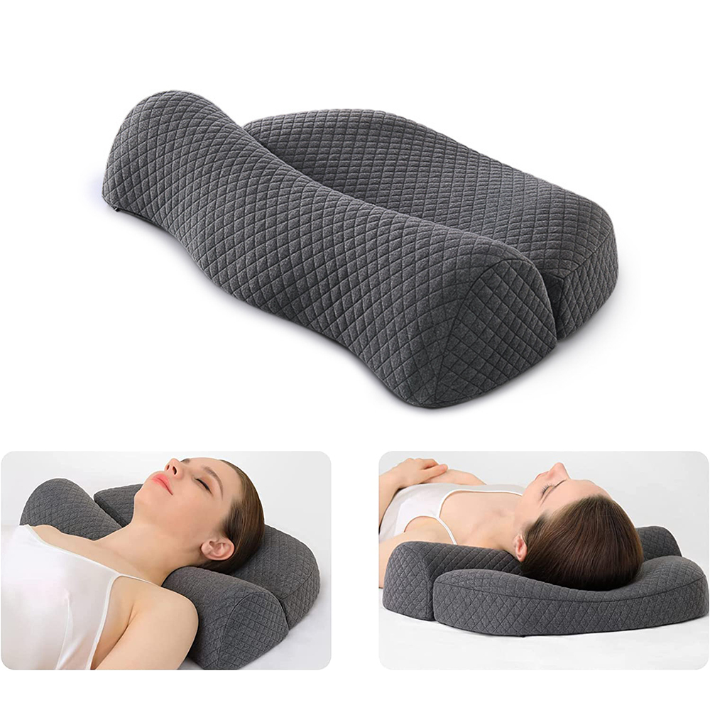 Cervical Neck Pillow Memory Foam Shoulder Pain Relief Ergonomic Rebound Bed