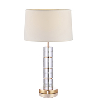 Crystal Clear Layers Table Lamp